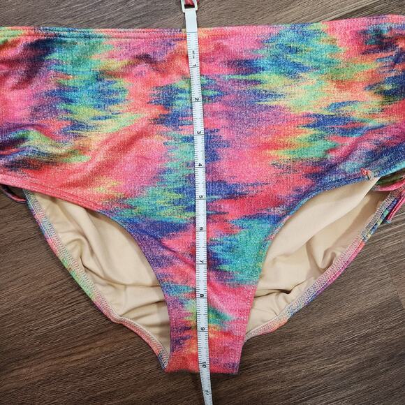 PRIMADONNA Swim Bikini Bottoms M Multicolor Beach Vacation Resortwear Mermaid‎ - Picture 7 of 7